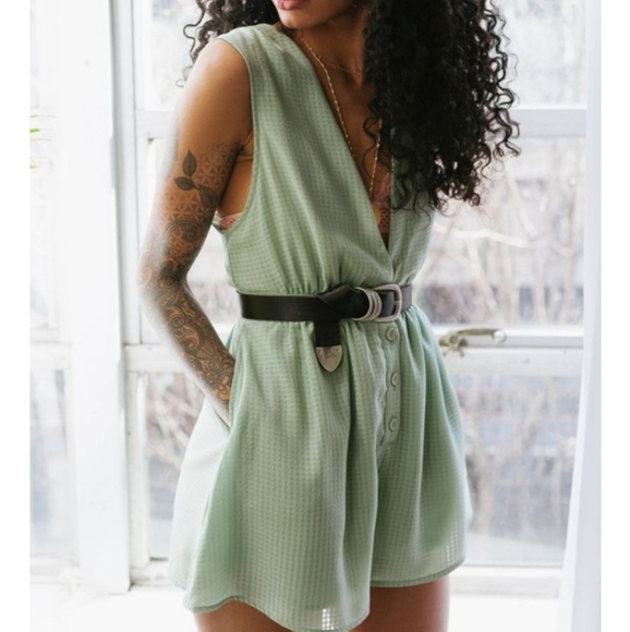 Urban Outfitters Dresses & Skirts - Urban Outfitters Button-Down Romper